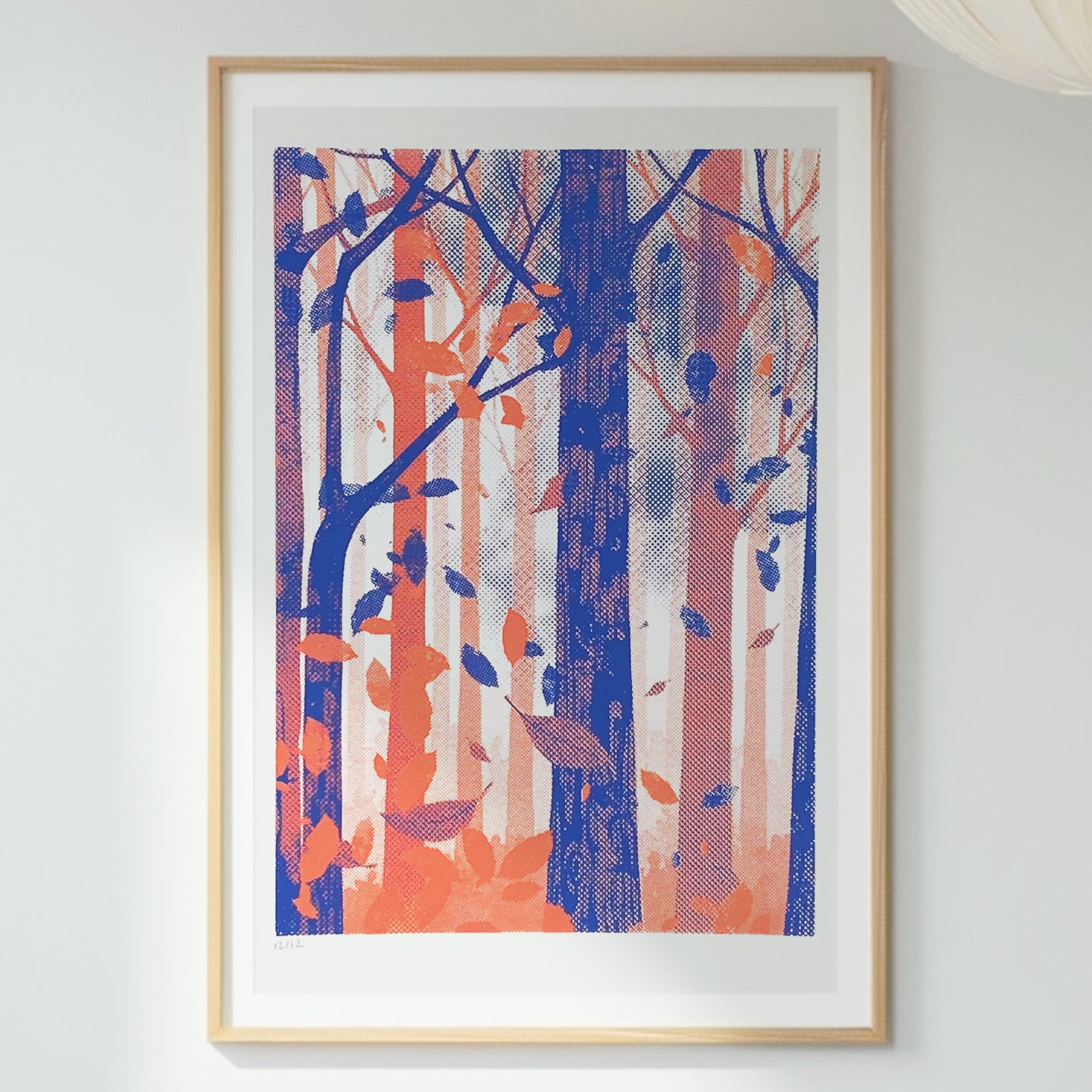 Sérigraphie - A travers bois