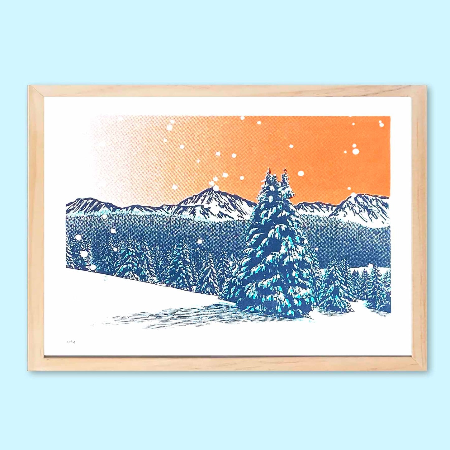 Sérigraphie - Plateau de L'Arselle