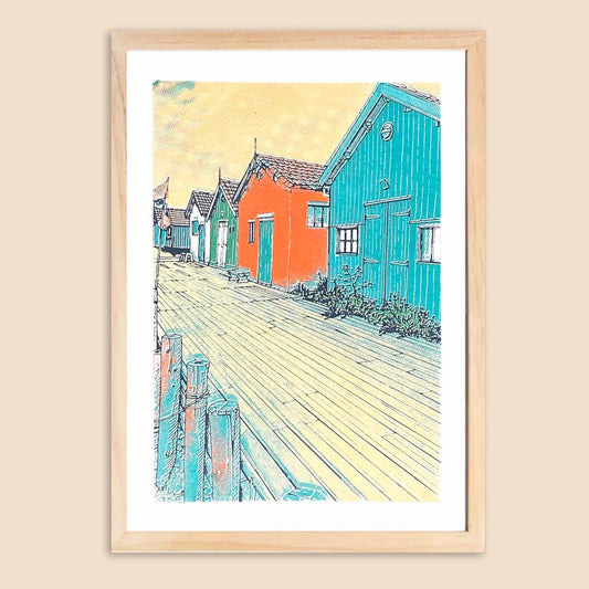 Sérigraphie - Le pont  des rêves